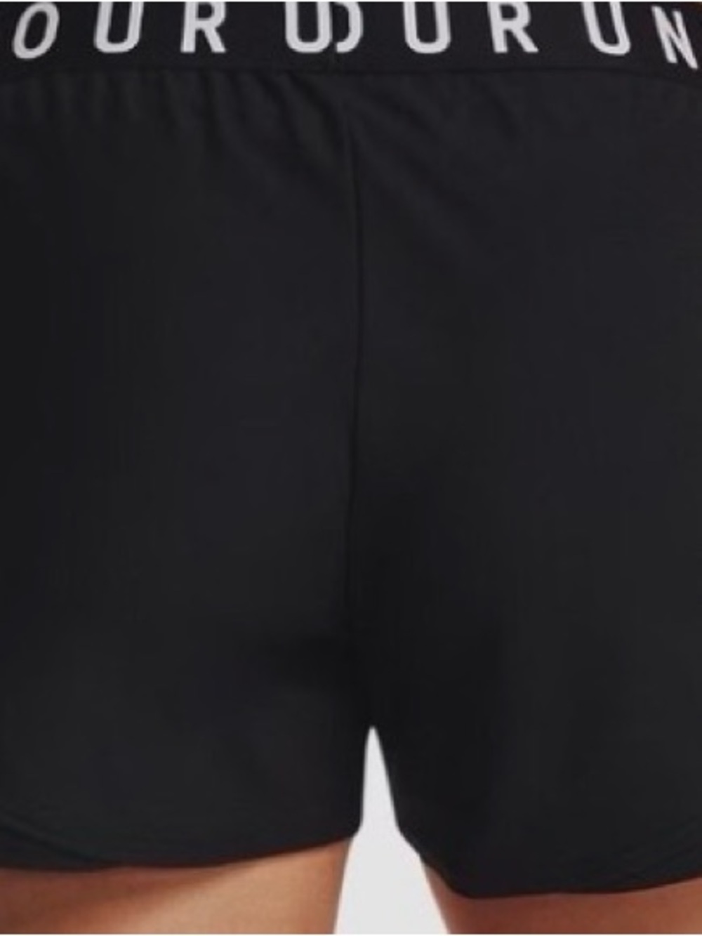 Under Armour Black Athletic Shorts Small Workout Gym Running Lightweight - Picture 4 of 9